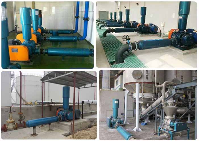 皮帶傳動羅茨風(fēng)機(jī)案例